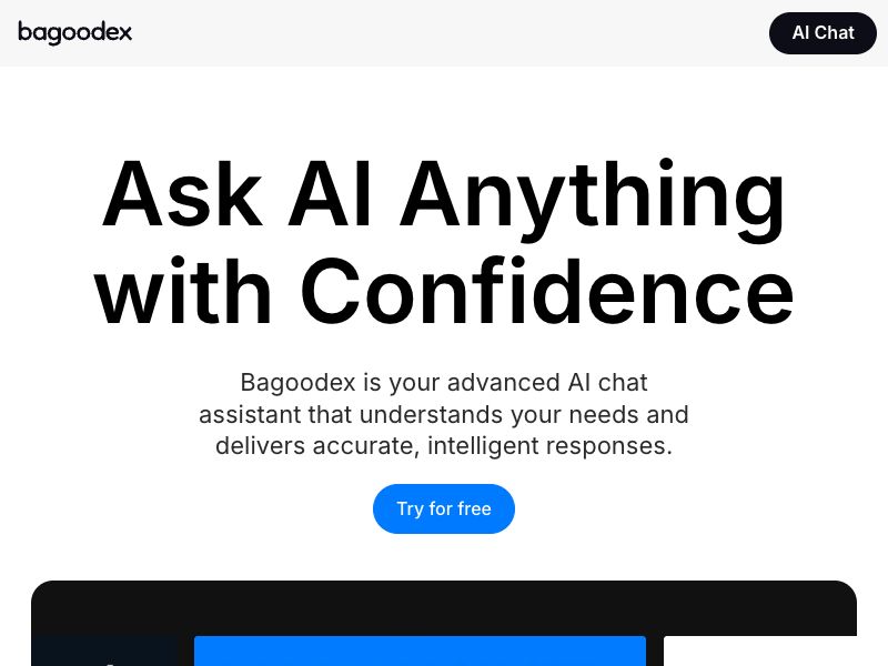 Bagoodex AI