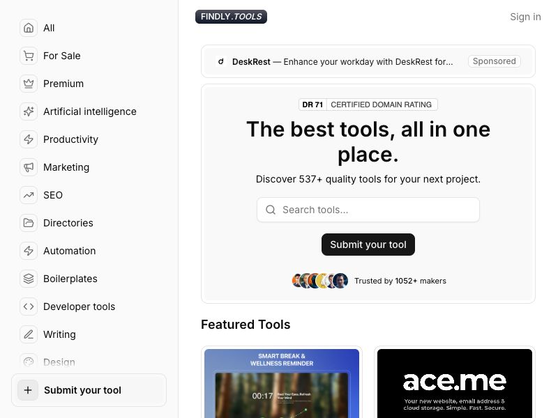Findly Tools