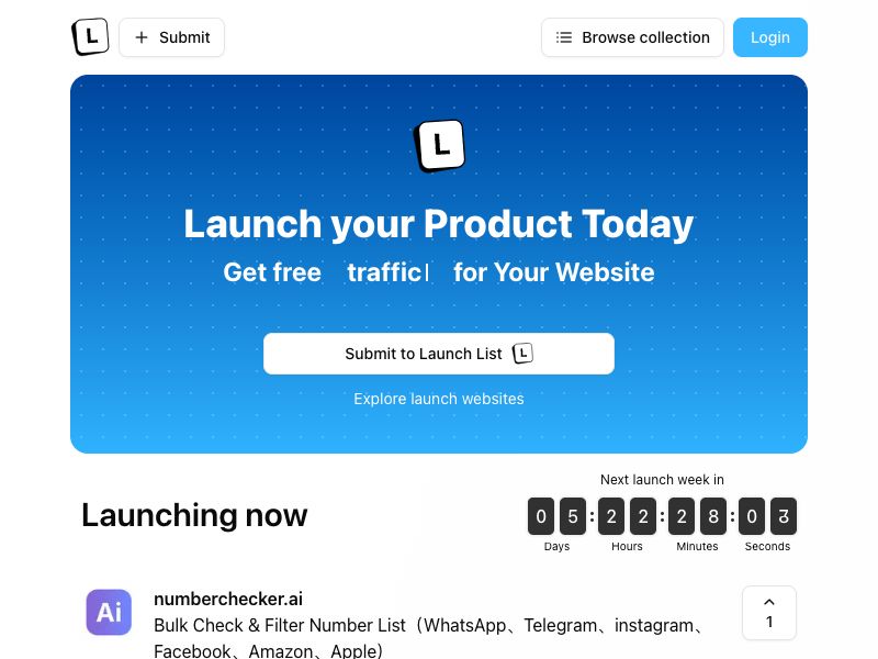Launch List