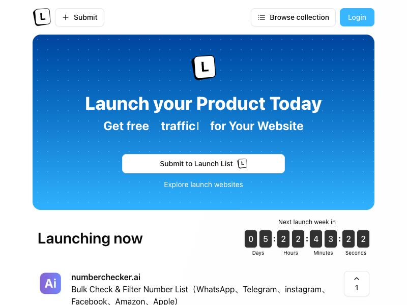 Launch List