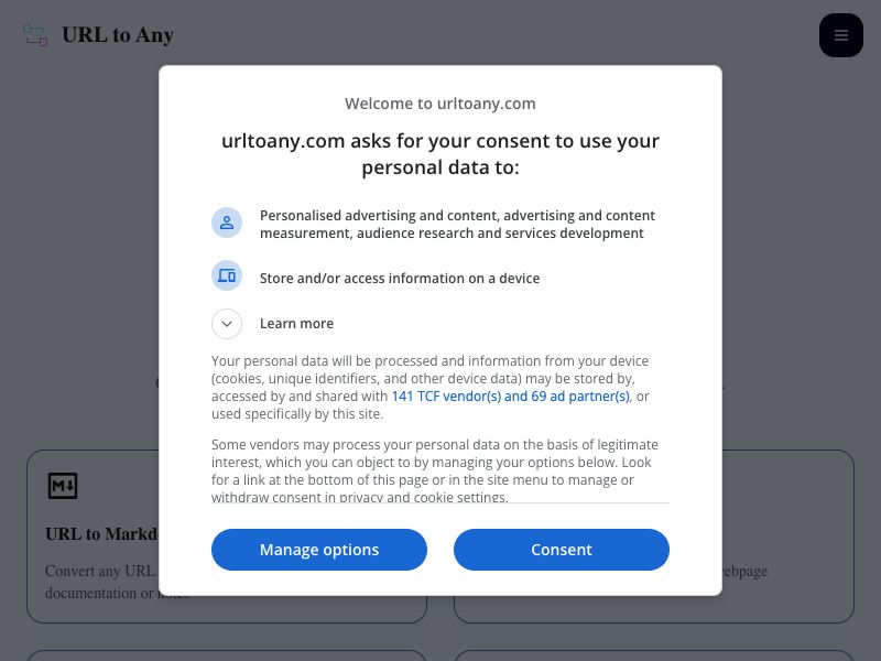 URL to Any